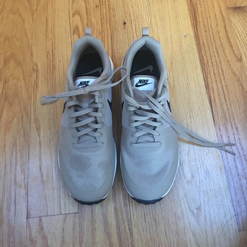 Nike sneakers.