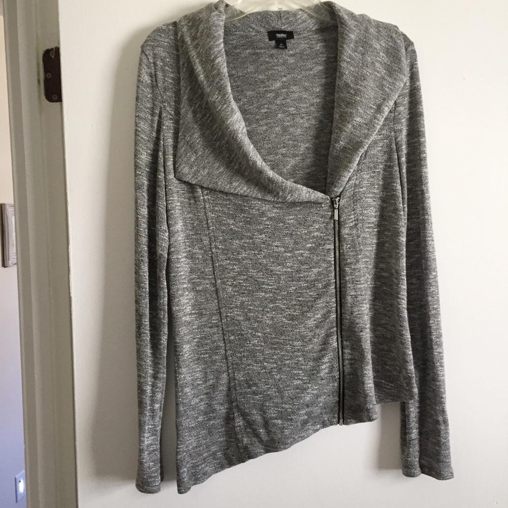Mossimo Asymmetrical L/S Top w/ Zipper