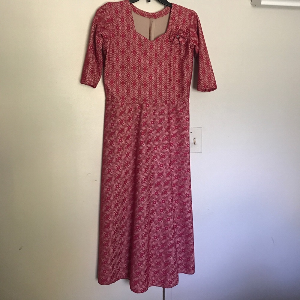 Pink dress