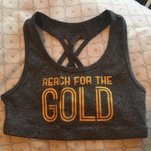 Ideology Girls Sports Bra Size M