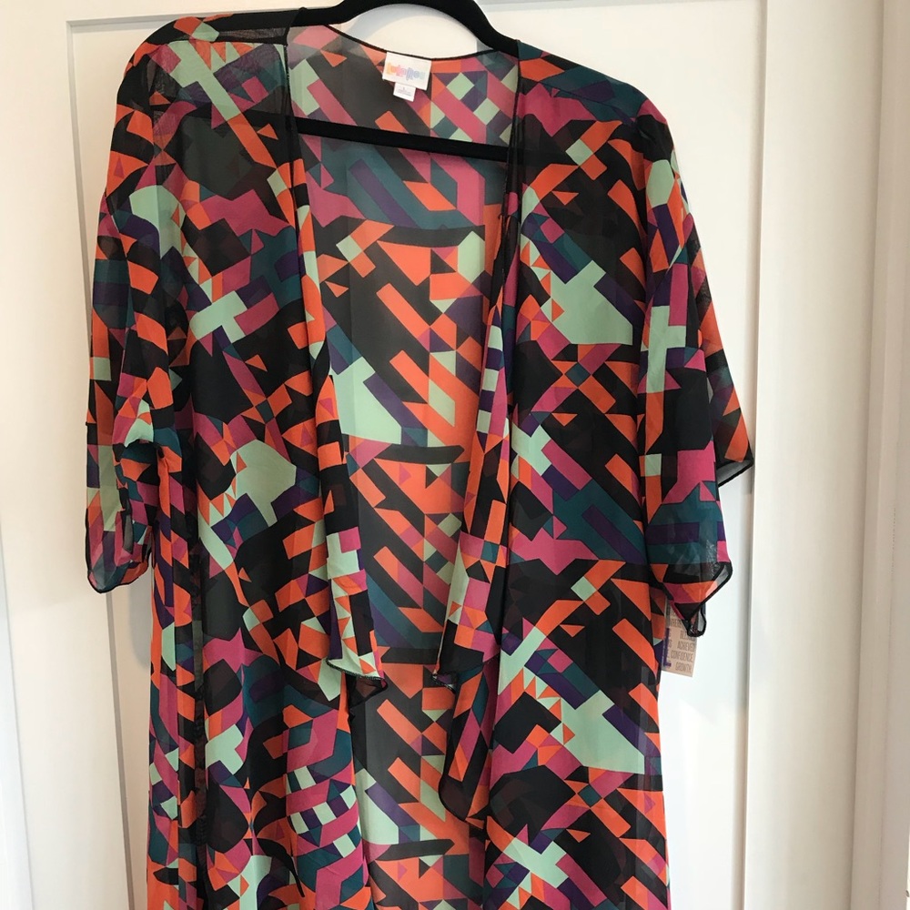 LuLaRoe Monroe Kimono, Size Large, NWT