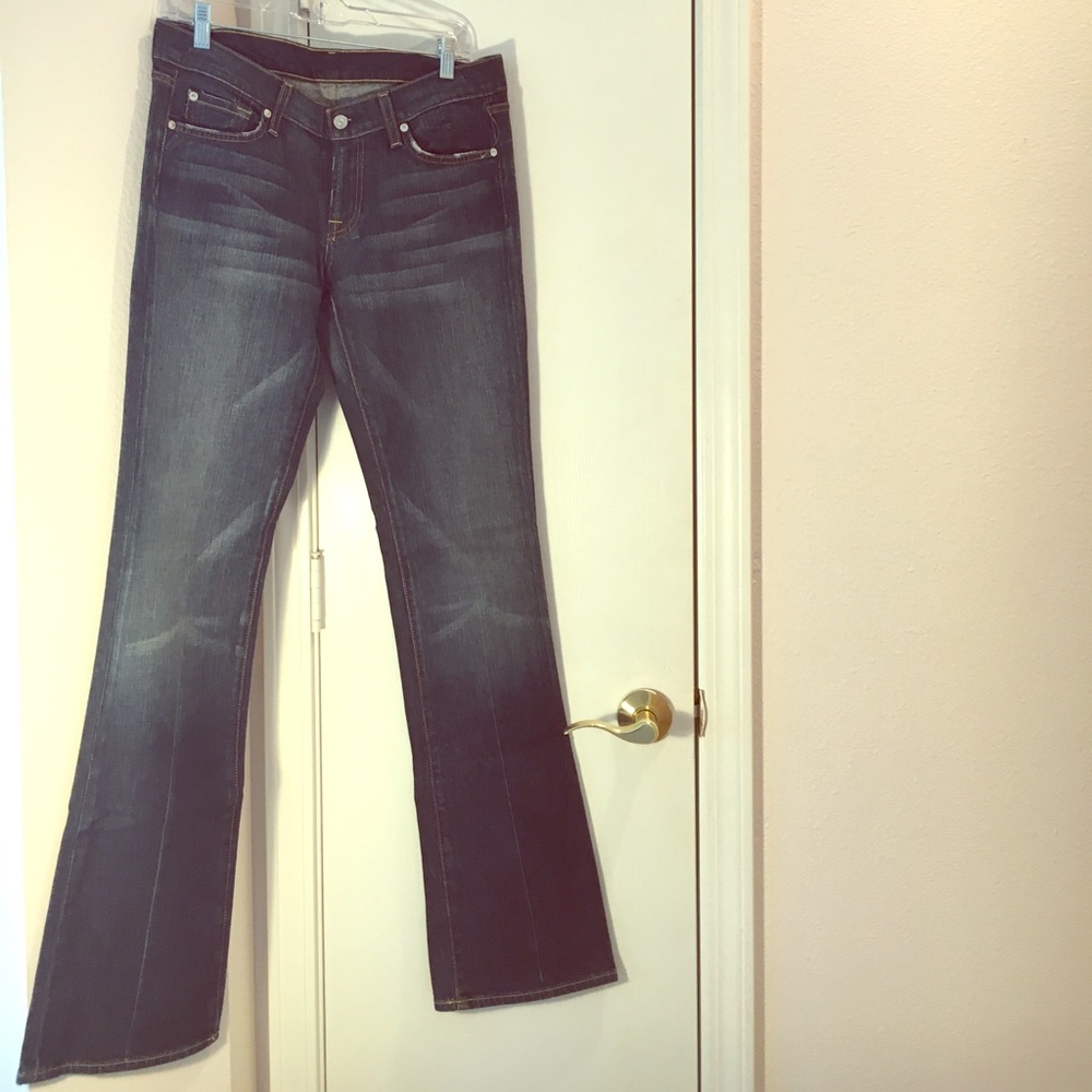 Never worn 7 For All Mankind Bootcut jeans