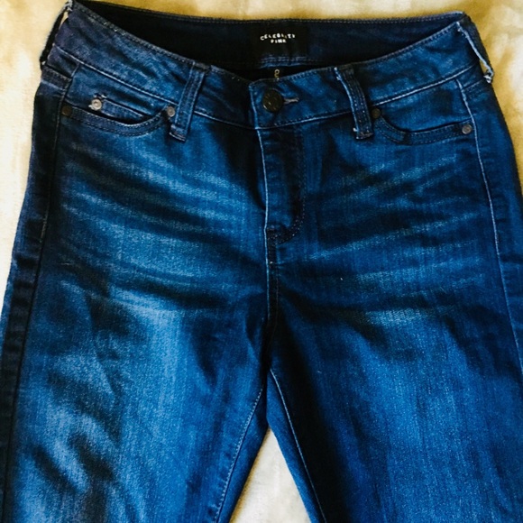 celebrity pink blue jeans