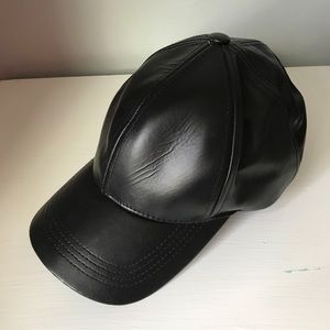 100% Leather Cap