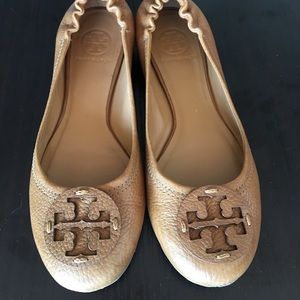 Tory Burch Minnie Balket Flat