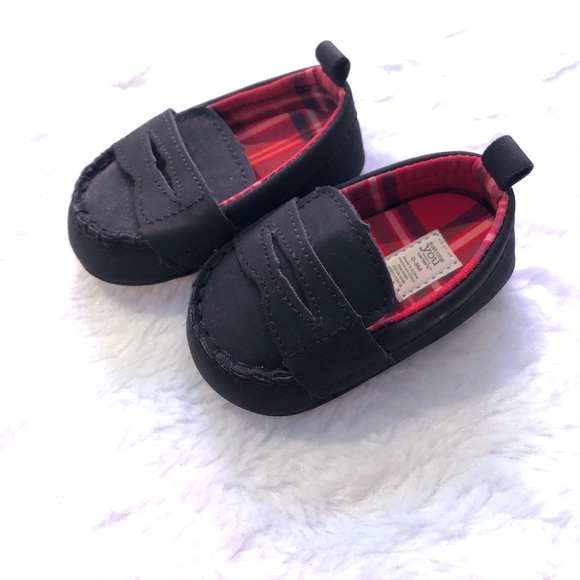 Black soft moccasins - Picture 2 of 2