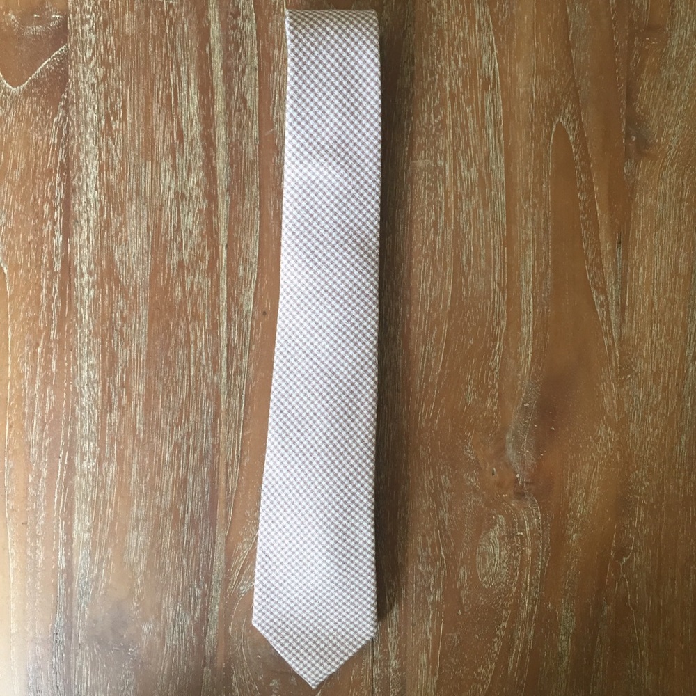 Men’s Cotton Plaid Tie - “Demo Day” - Picture 2 of 3