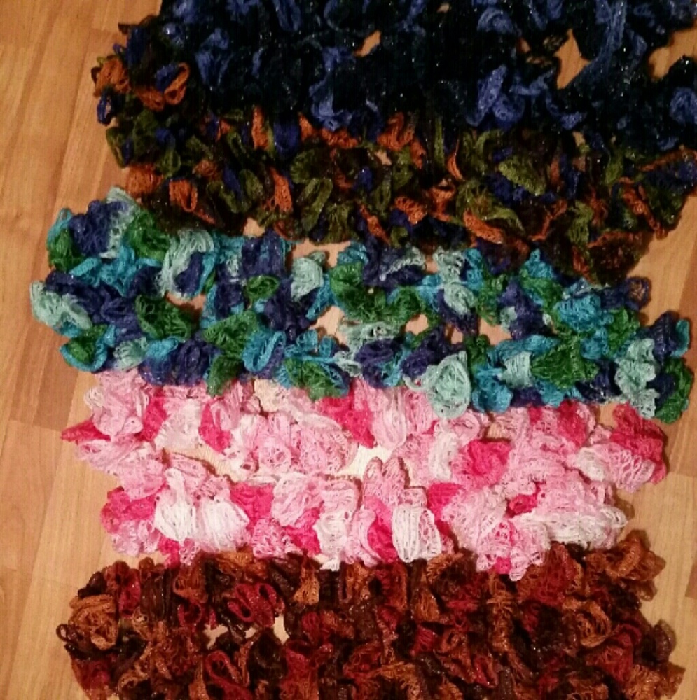 Beautiful handmade Scarf bundle ( 9 scarfs )