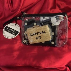 PORTABLE CHARGING CLUTCH TRIO