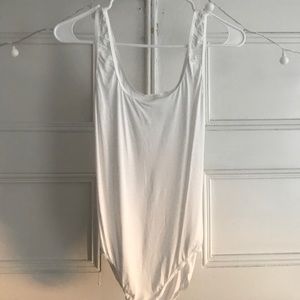 American Apparel Tops - American Apparel White Tank Bodysuit size M American Apparel Tops - American Apparel White Tank Bodysuit size M