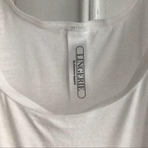 American Apparel Tops - American Apparel White Tank Bodysuit size M American Apparel Tops - American Apparel White Tank Bodysuit size M