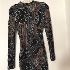 Alessandro Miele beaded mini dress