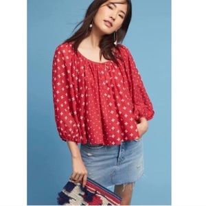 NWT Kopal Luma peasant top {C36}