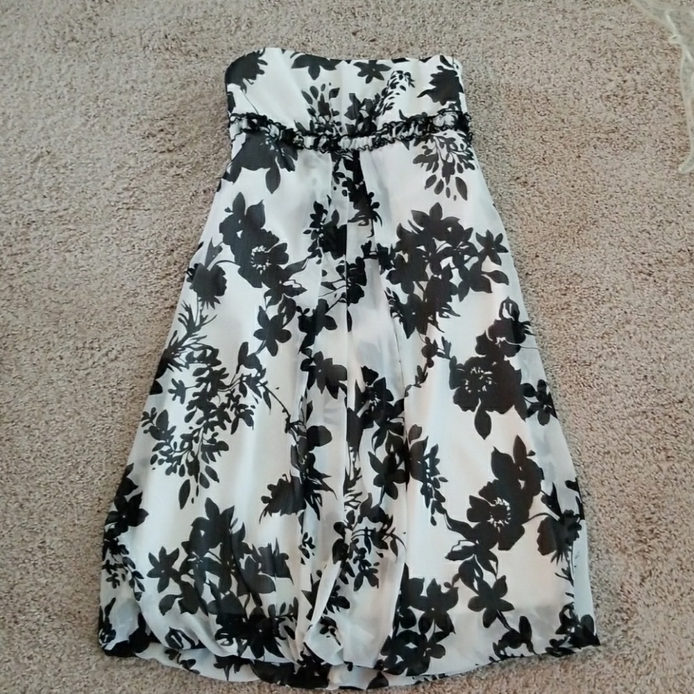 Strapless Mini Dress