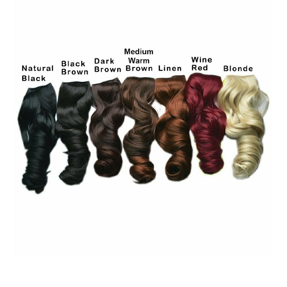 One Piece Clip In Extension-Pick your Color!!