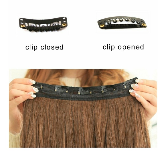 One Piece Clip In Extension-Pick your Color!!