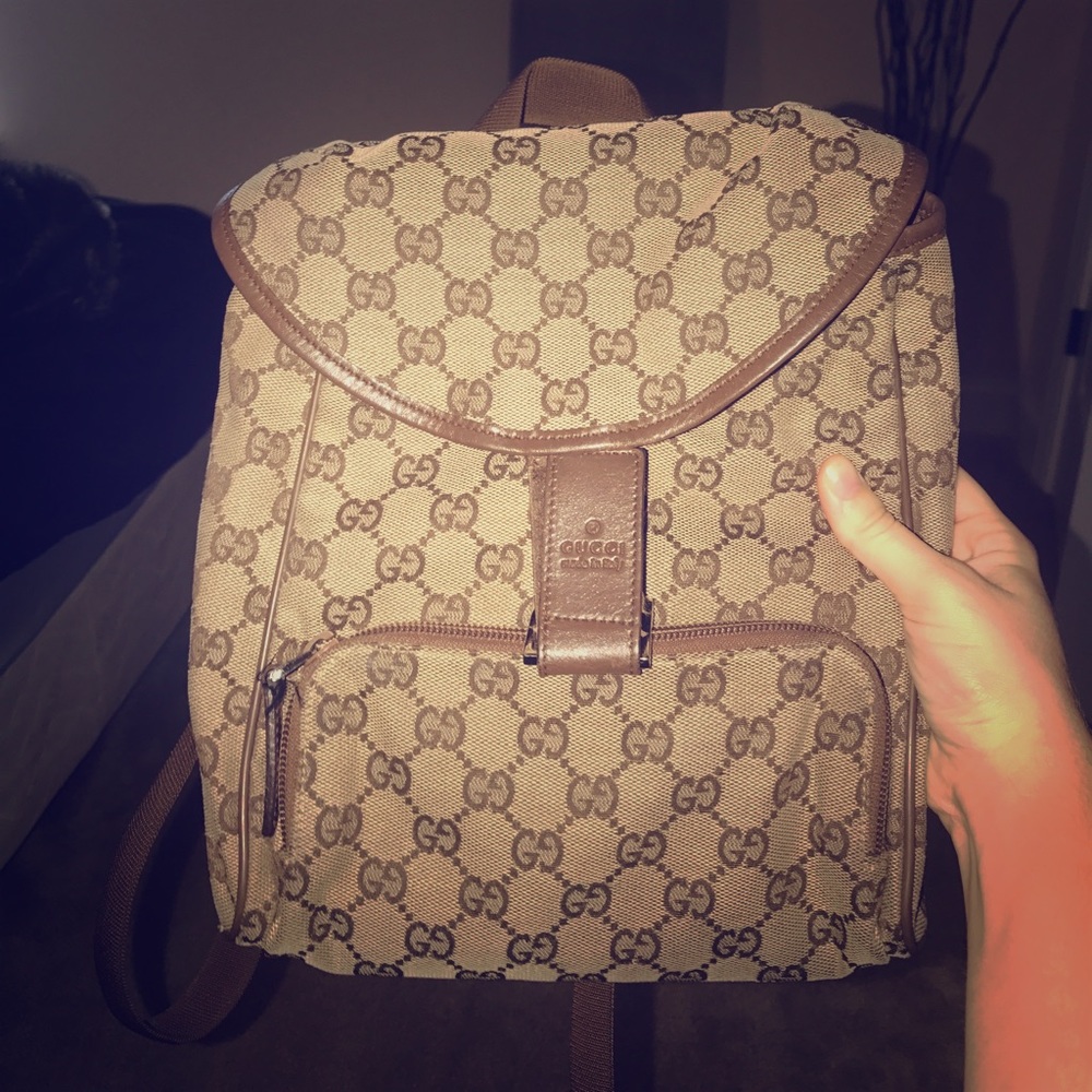 Authentic vintage Gucci backpack