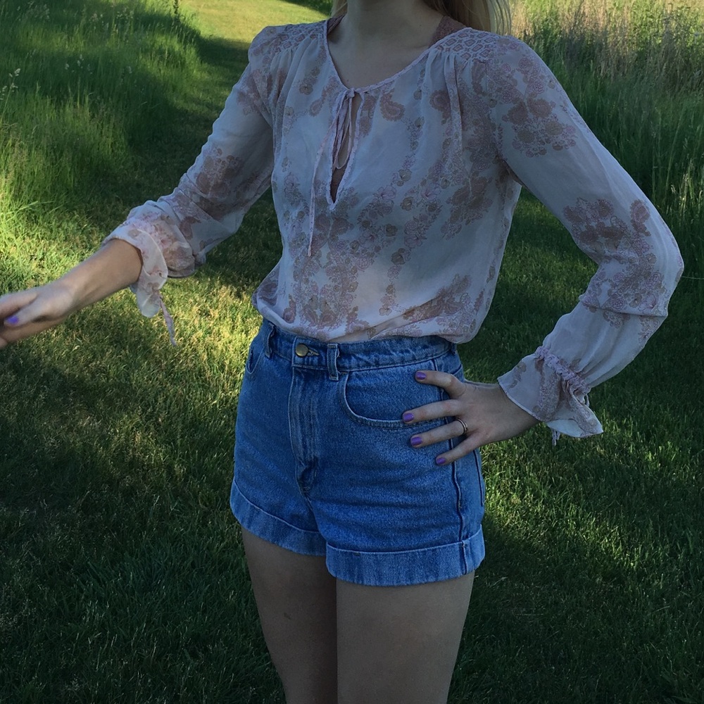 Flower blouse