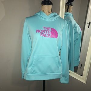 The North Face sweatshirt