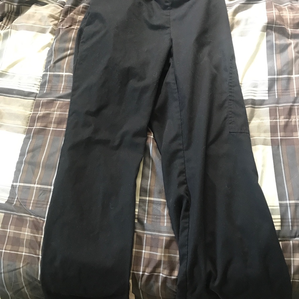 Black Buttersoft Scrub Pants