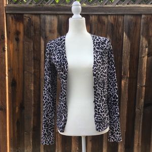 Leopard Print Cardigan