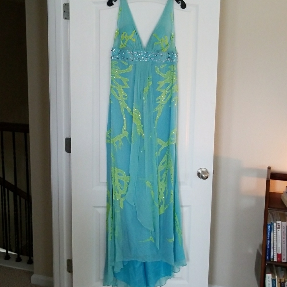Ocean style formal dress