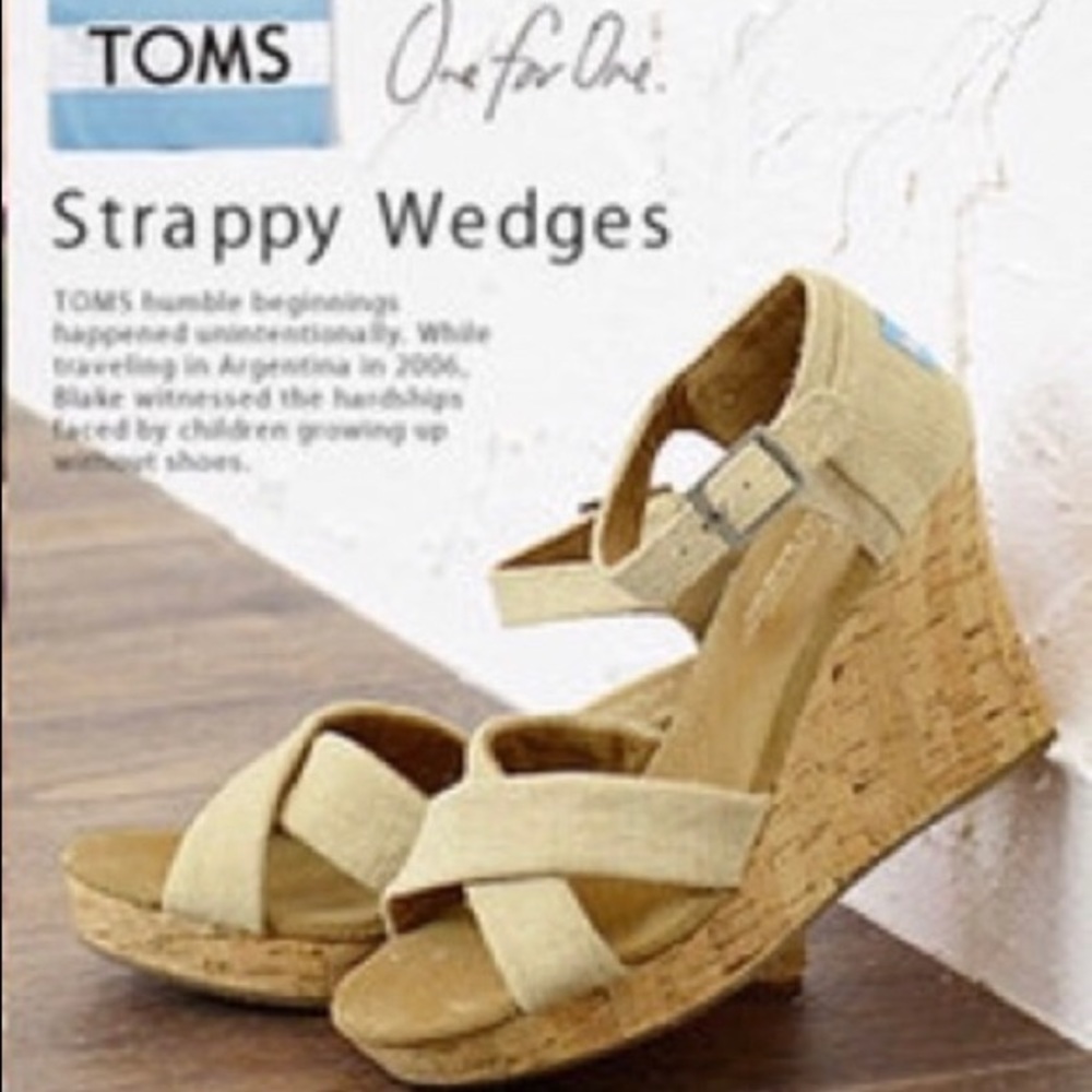 TOMS size 9 Women - wedge sandals