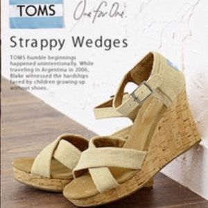 TOMS size 9 Women - wedge sandals