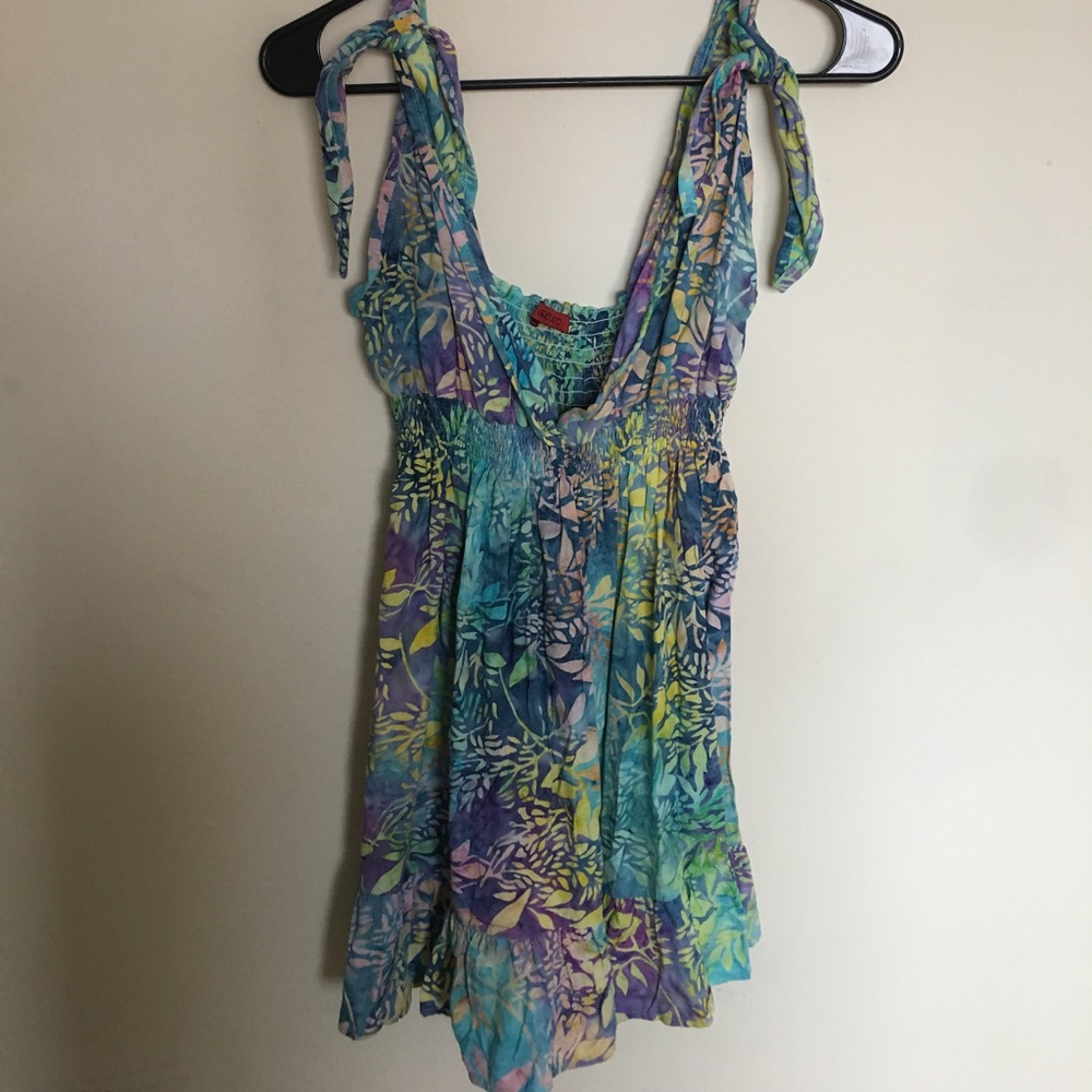 Bohemian flower sundress