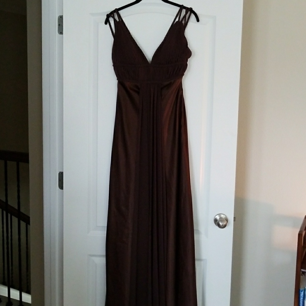 Brown Grecian Dress