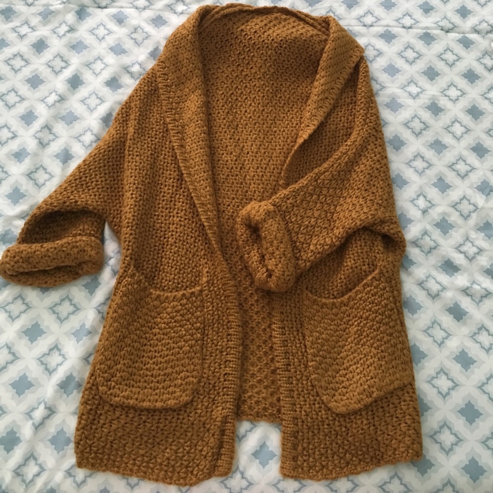 Knit cardigan