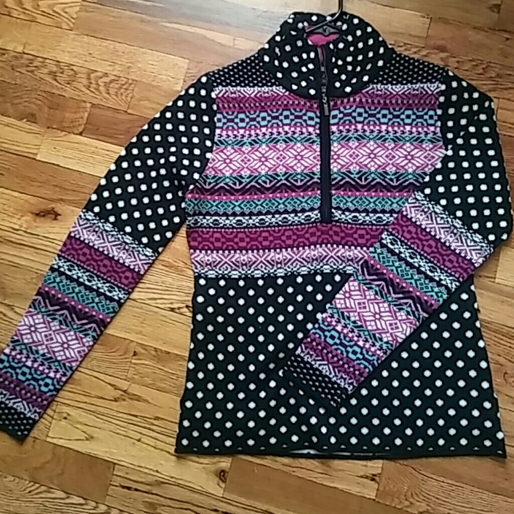 Half Zip Festive Nordic Serena Wool Sweater