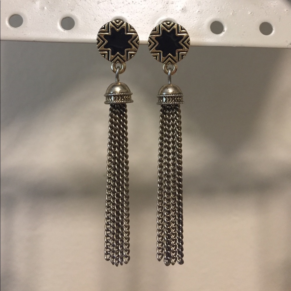 House of Harlow Tassel Earrings