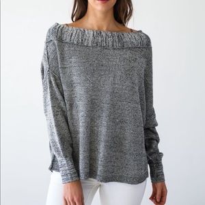 NWT Free People Alana Pullover Sweater sz L