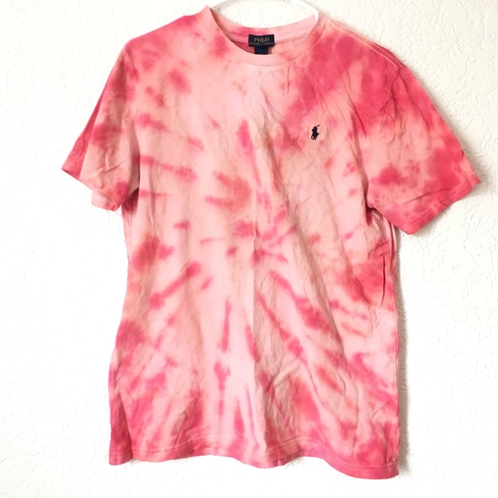 Custom Tye Dye Ralph Lauren Polo Shirt