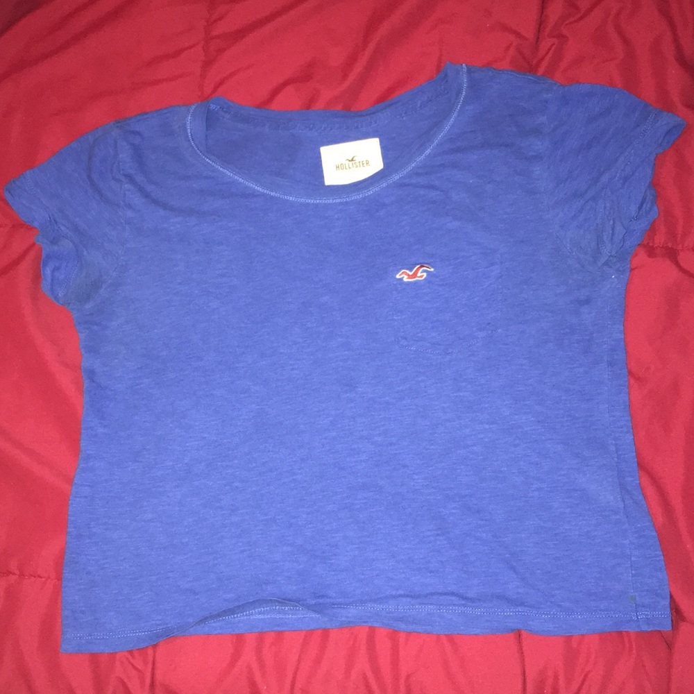 Hollister blue box tee!