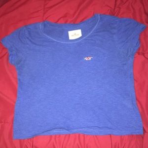 Hollister blue box tee!