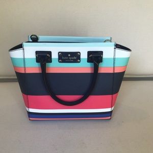 Kate Spade Tenley Striped Purse