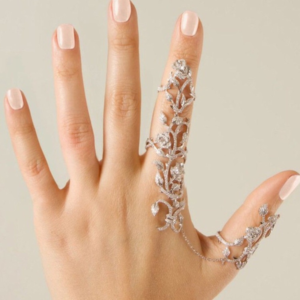 Gold Multiple Finger Ring