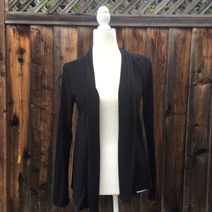 Black Empire Waist Cardigan