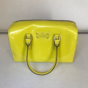 Kate Spade Neon Yellow Purse