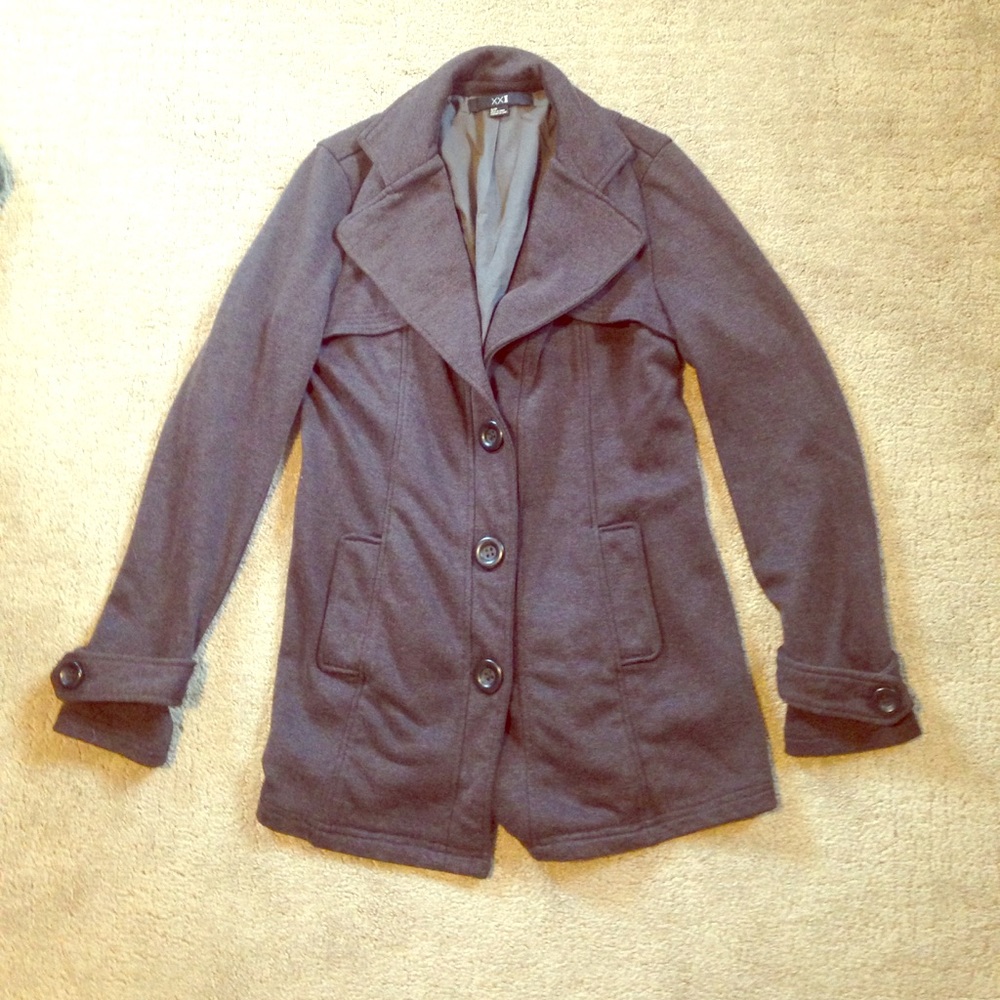 XXI pea coat style jacket