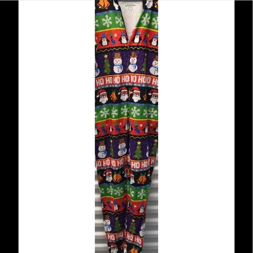 Ugliest Christmas Sweater Onesie Large Unisex