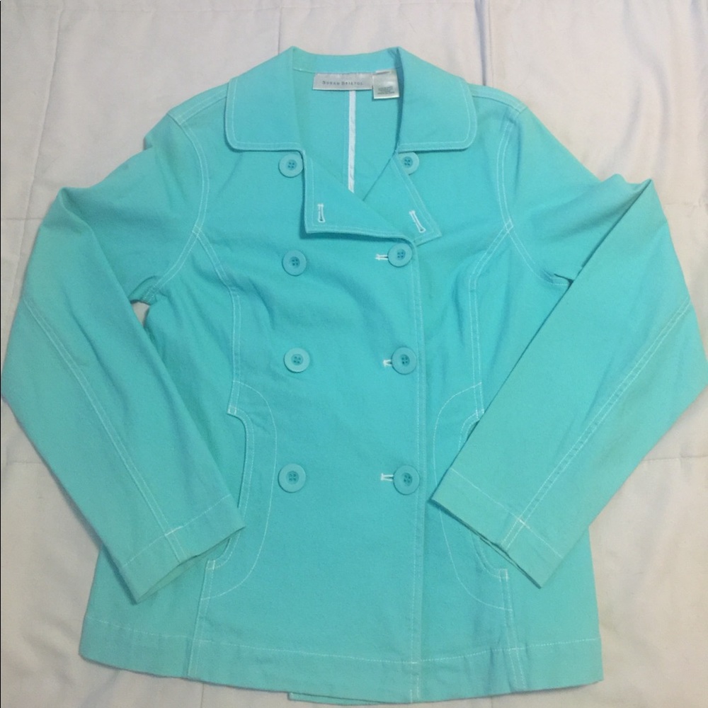 Cute aqua jacket