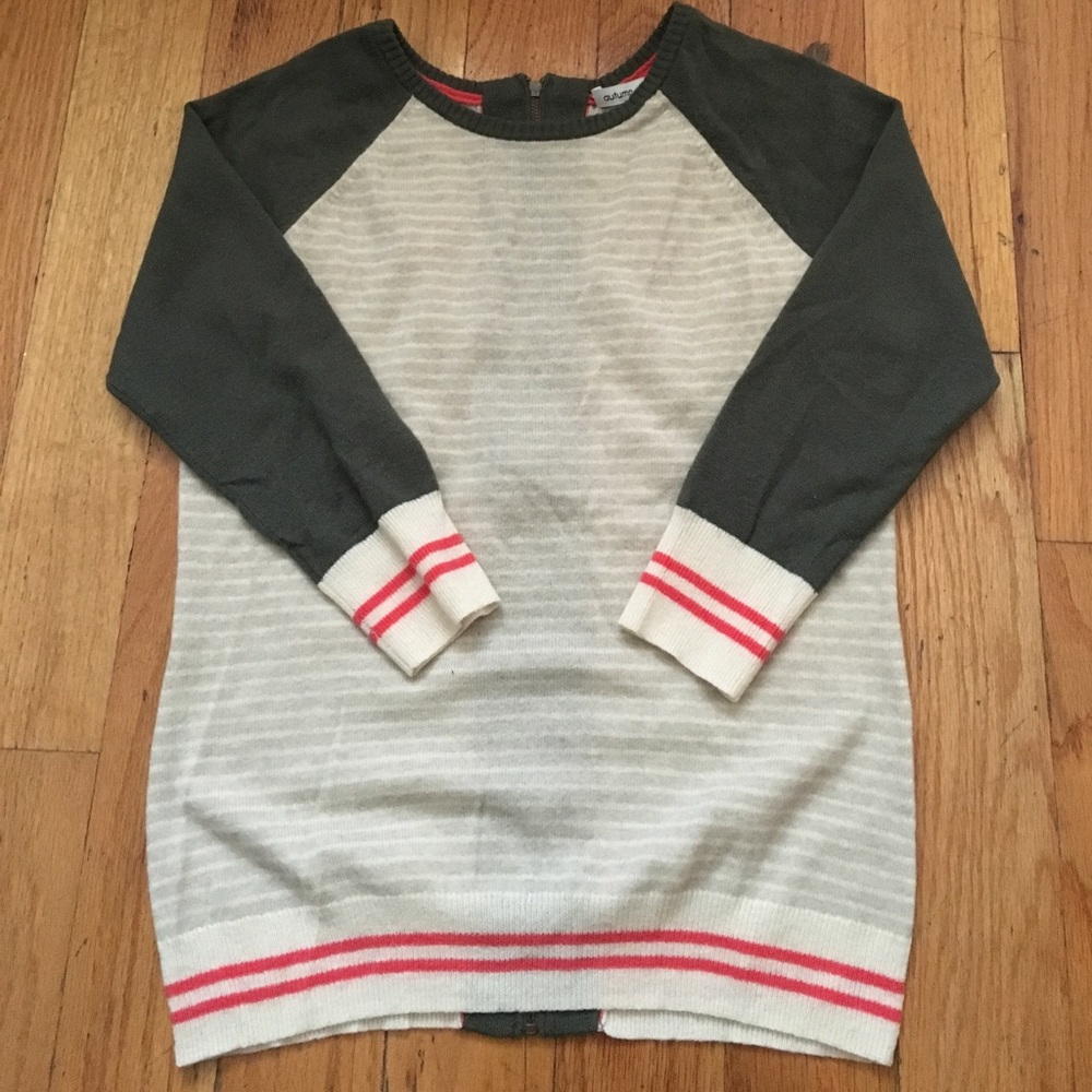 Autumn cashmere zip back detail sweater