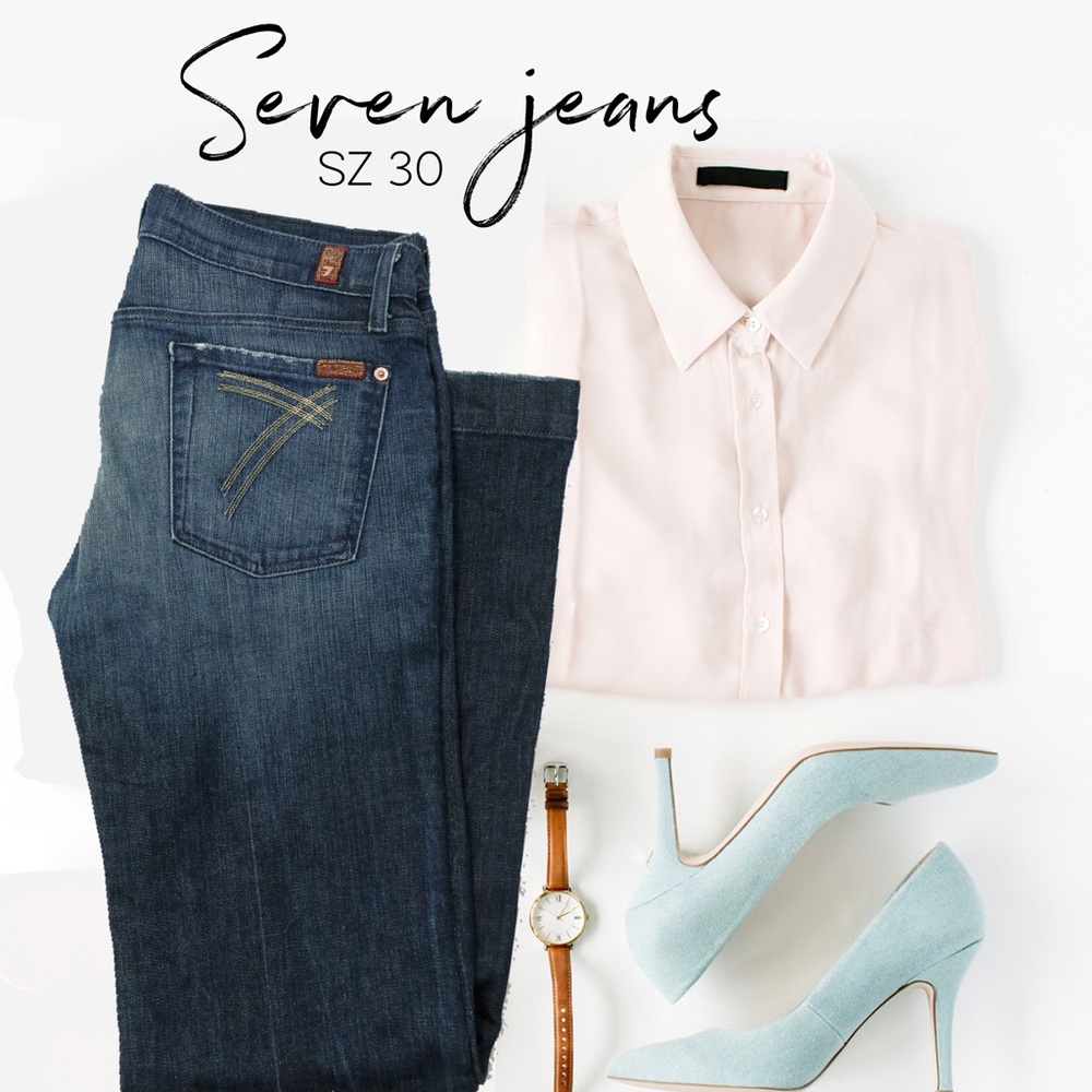 Seven Jeans | low rise | wide leg