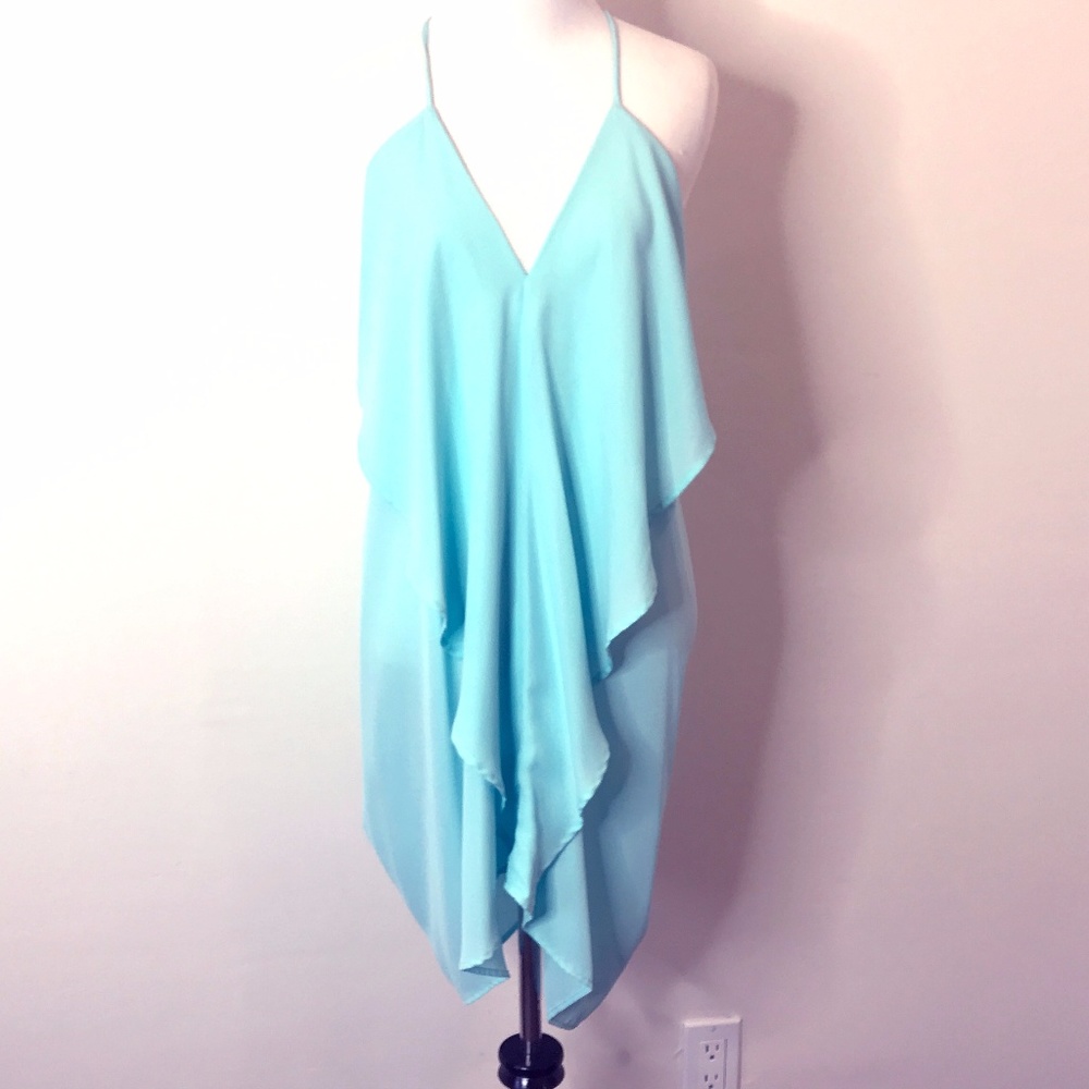 Brand New Aqua Racerback Dress
