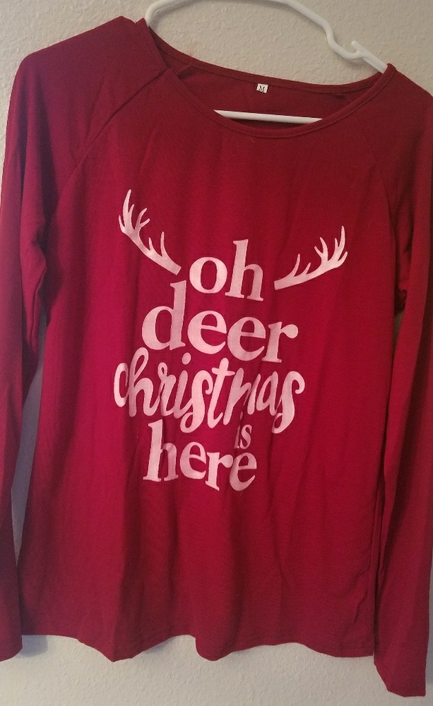 Oh Deer Christmas is here tshirt