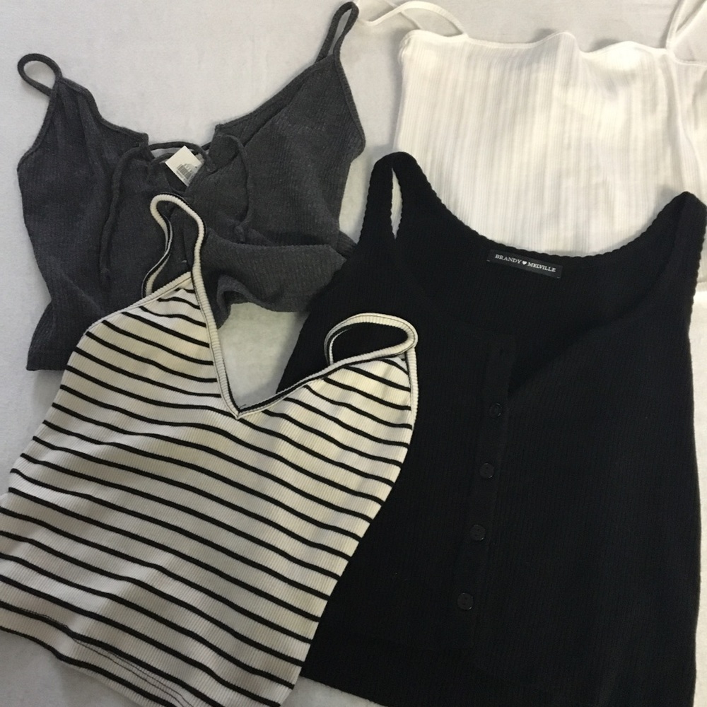 Bundle of 10 Brandy Melville Tanks - Picture 2 of 4