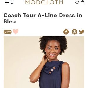 Monteau dress purchase from ModCloth